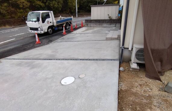【岡山市 駐車場 土間コンクリート】駐車場工事なら令和建設！