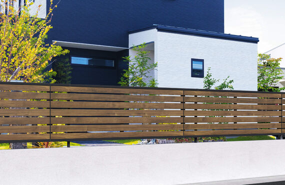 【岡山市 フェンス 外構リフォーム】防犯性とデザイン性を兼ね備えたフェンス施工！